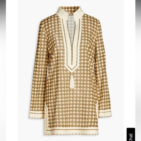 Tory Burch tunic and pant SET - Picture 2 of 4